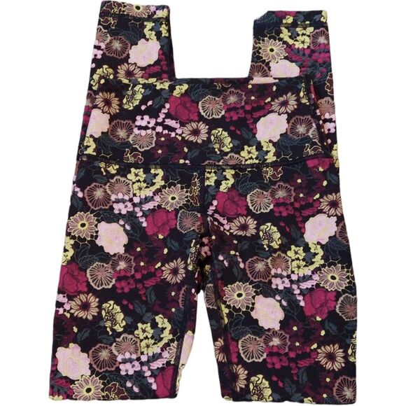 Lululemon Wunder Under Hi Rise Floral 28" Leggings Size 2 - Picture 4 of 15